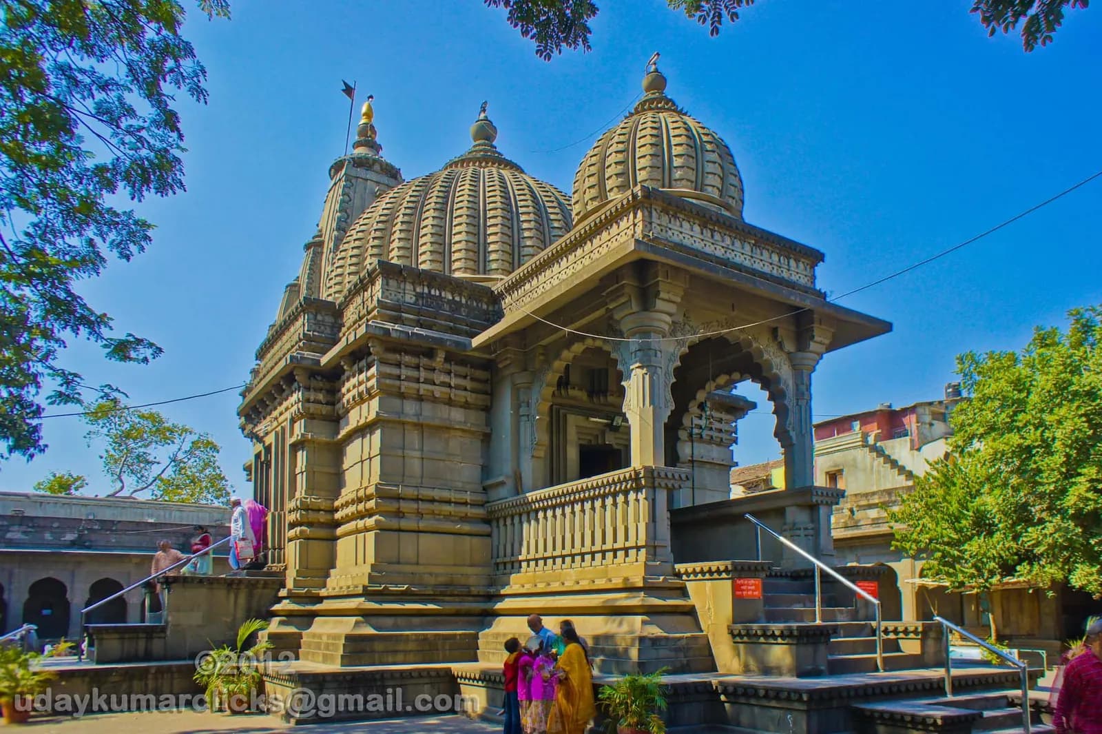 Kalaram Mandir seen from its courtyard